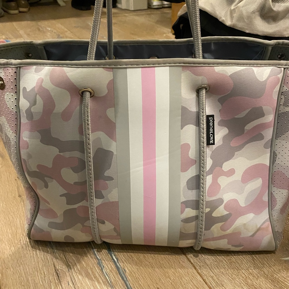 Prenelove tote bag camo pink